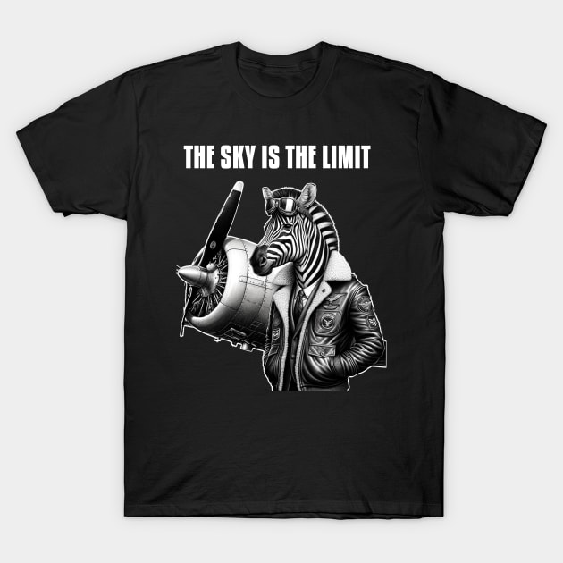 The Sky Is The Limit T-Shirt by Merchweaver